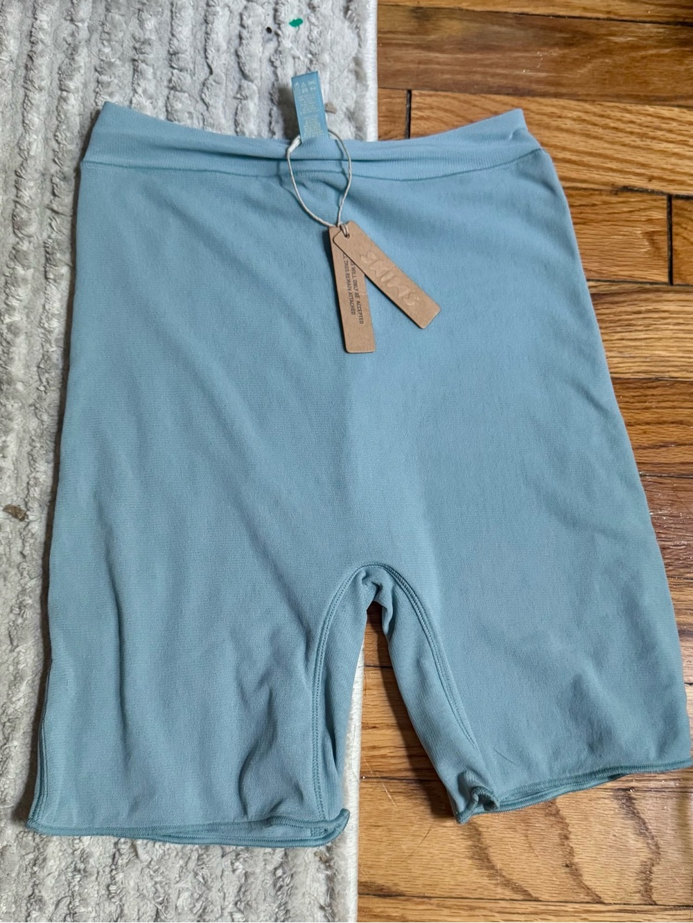 NWT Skims Mesh Biker Short in Sky